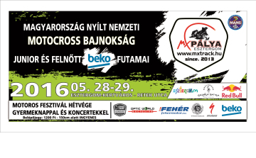 A lóerők harca az esztergomi motorcross pályán