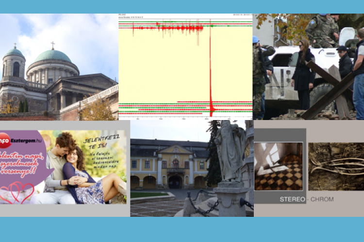 Földrengés, járás, esztergomi film világsztároknak – Heti hírek