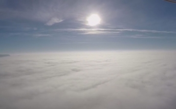 Valahol ott van Esztergom a felhők alatt - LÉGI VIDEÓ