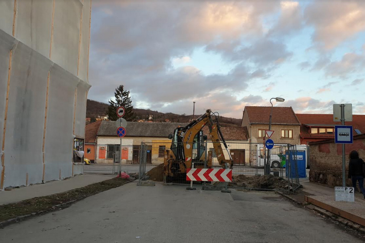 Folytatódik a Simor utcában a felújítás