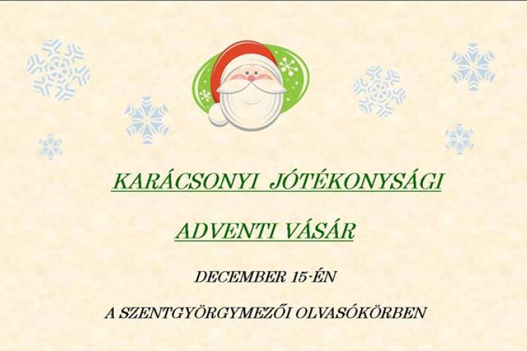 Jótékonysági Advent Szentgyörgymezőn