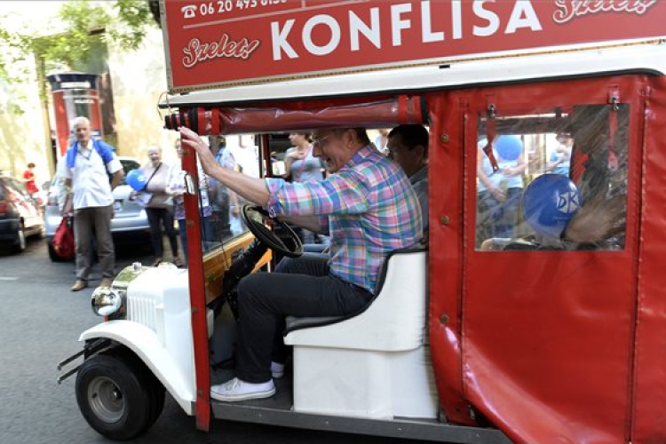 EP-választás - Részvételi arány - 13 óra - megyénként