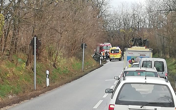 Baleset történt a tokodi pincéknél