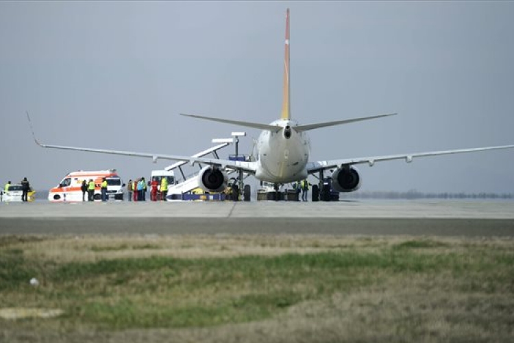Füst miatt pánik alakult ki egy repülőn Ferihegyen