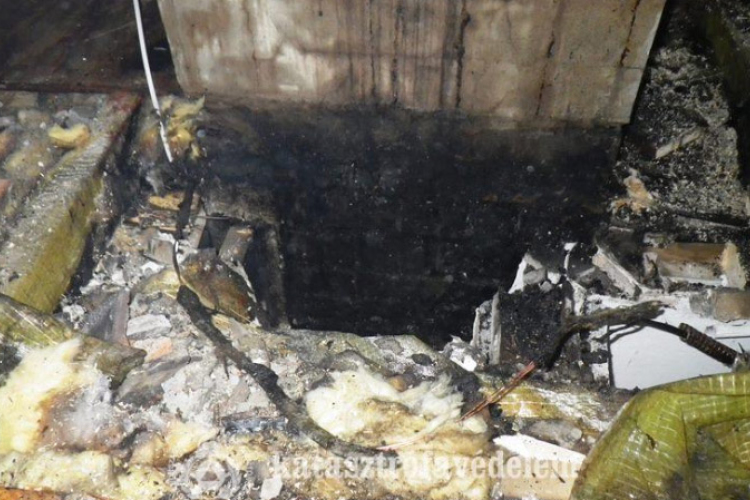 Újabb tűzeset Esztergomban - FOTÓK