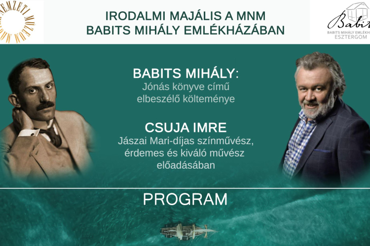 Csuja Imre is érkezik! Különleges programokkal készül a Babits-ház