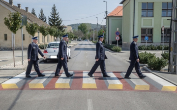 Átadták a térség első 3D-s zebráját - FOTÓK