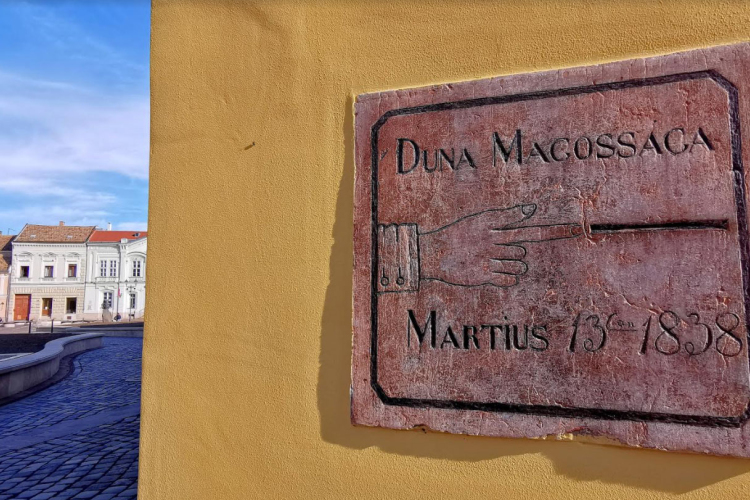 1838. március 13-án tetőzött Esztergomban a jeges ár