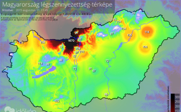 Brutális szmogot mértek Dorogon