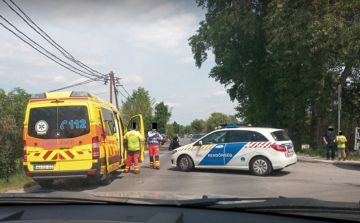 Ismét baleset történt a Csenkei hídnál