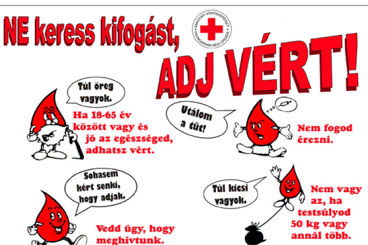 Véradás Esztergomban - életet ment