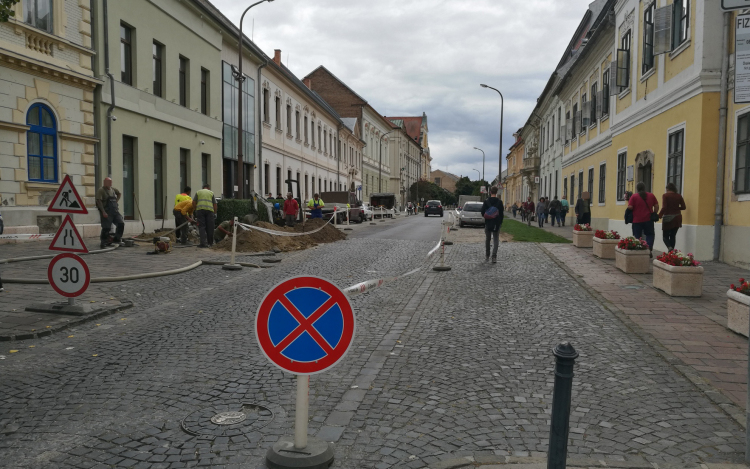 Elkezdődött a Bottyán utca rekonstrukciója