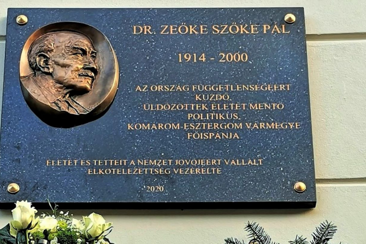 Most kapott emléktáblát - de ki is volt Dr. Zeőke Szőke Pál?