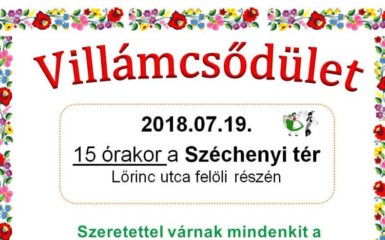 Villámcsődület lesz a főtéren!