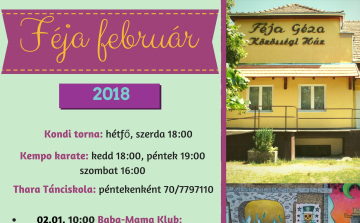 Február a Féjában - Ismét sok program vár!