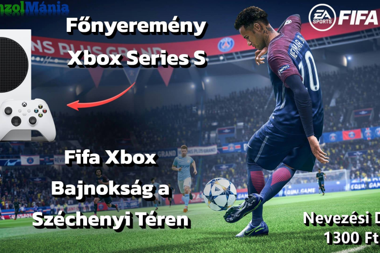 FIFA XBOX Bajnokság Esztergomban a Széchenyi téren