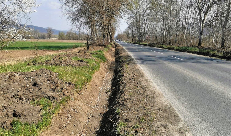 Rendbetették a vízelvezető árkokat 