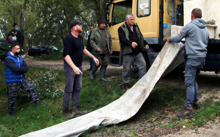 Több száz kiló halat telepítenek a Dunába térségünkben