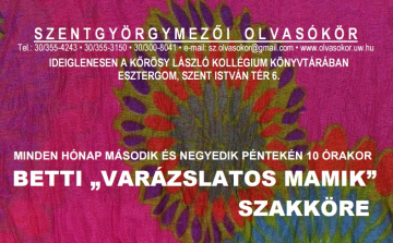 Folytatódik a varázslatos mamik szakköre