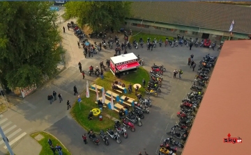 Így vonult több száz motoros a környék útjain – VIDEÓ