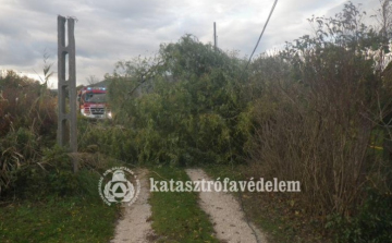 Nem hagyta pihenni a tűzoltókat a szélvihar