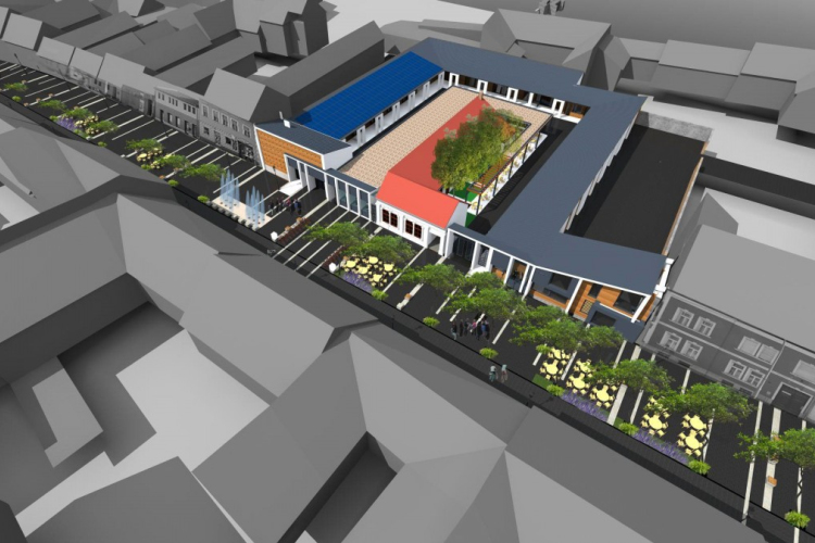 Hamarosan épülhet az átriumosra tervezett, új piac Esztergomban