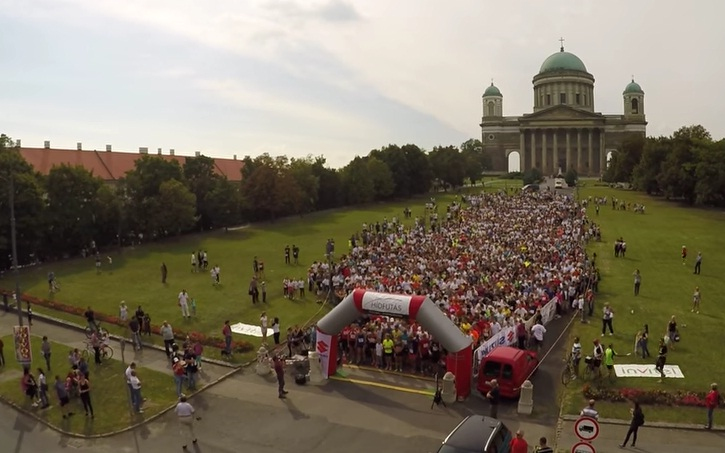 Hídfutás tizenhatodszor - Légi videó