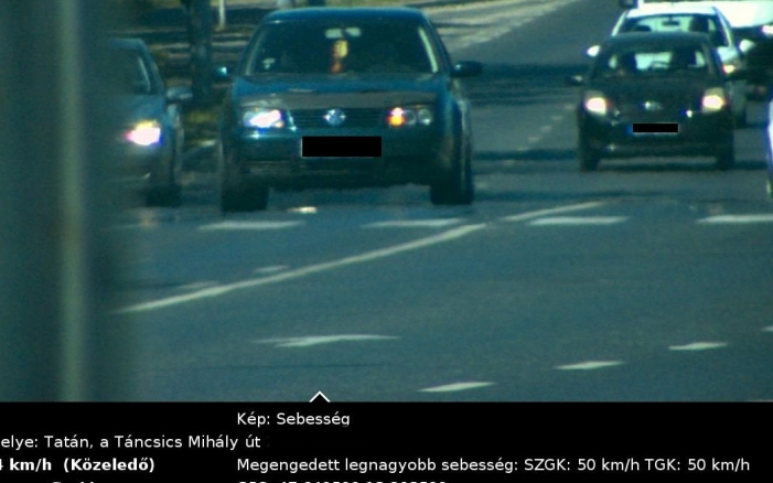Egy hét alatt 432 gyorshajtó