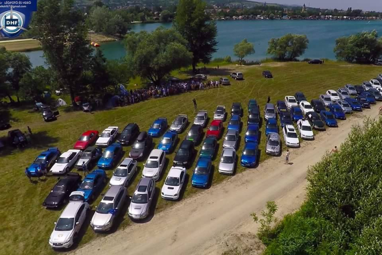 Az ország Subaru-sai a Pala partján