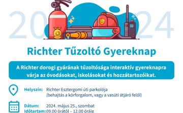 Jöjjön el gyermekével a Richter Tűzoltó Gyereknapra!