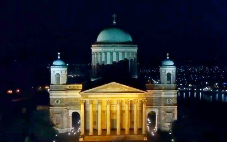 Esztergom a levegőből