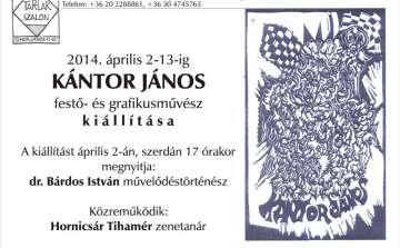 Ismét Kántor János kiállítás nyílik Esztergomban