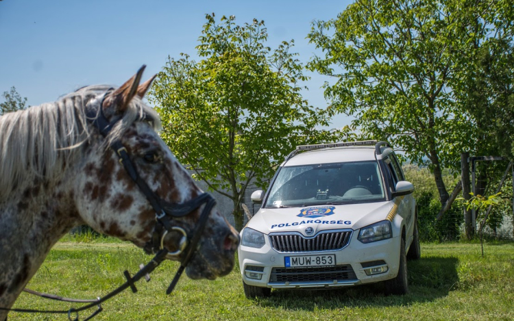 Lovon is szolgálnak a polgárőrök