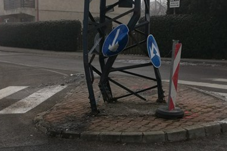 Áramszünet baleset miatt több utcában Esztergomban