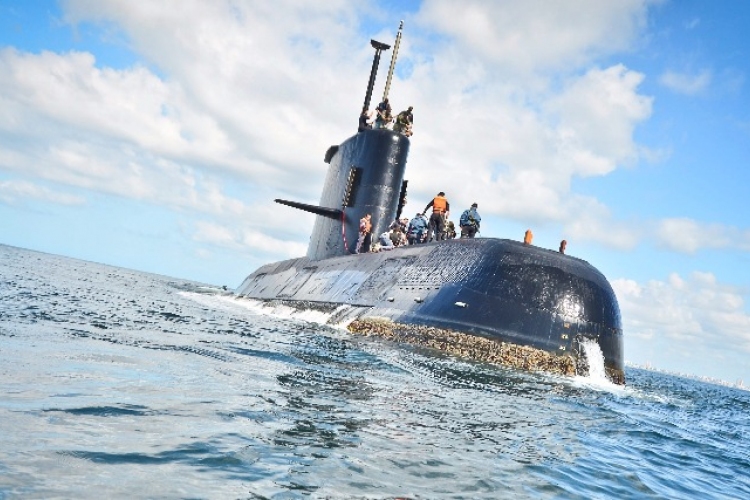 Robbanás történt az argentin tengeralattjáró eltűnésének térségében 