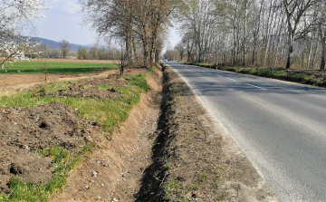 Rendbetették a vízelvezető árkokat