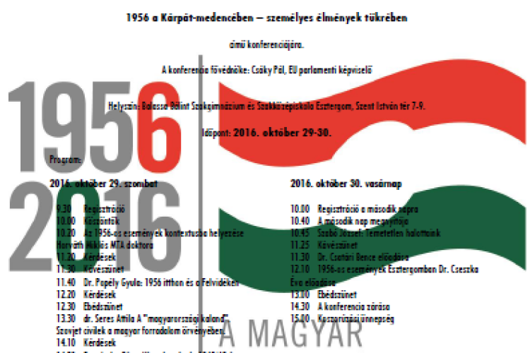 1956 személyes élmények tükrében Esztergomban