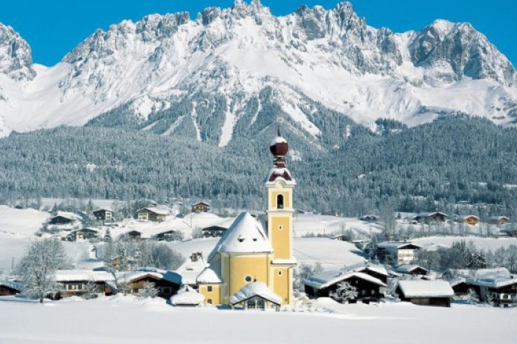 Hó esett Ausztriában és Olaszországban