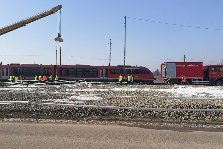 A kisiklás után újra teljes vonalon jár az esztergomi vonat