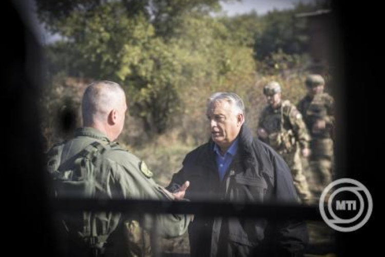 Orbán Viktor hadgyakorlaton vett részt
