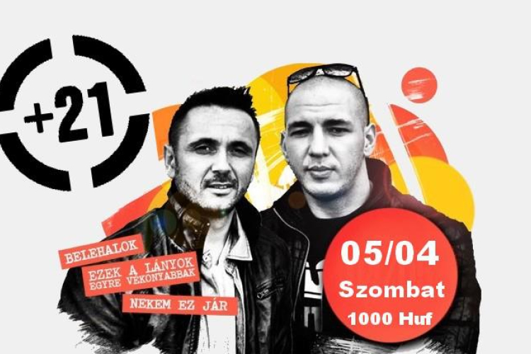 Fergeteges R&B parti Majkával és Curtis-szel a +21-ben - VIDEÓ