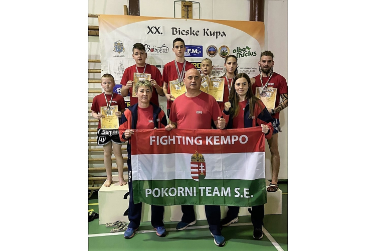 Hétvégi siker a Bicske kupán