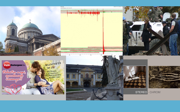 Földrengés, járás, esztergomi film világsztároknak – Heti hírek