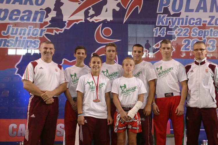 Megyei kick-box: két arany, egy ezüst és négy bronz az Eb-ről