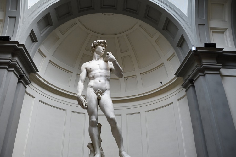 Egymilliméteres Dávid-szobrot készítettek Zürichben