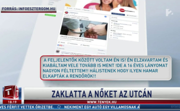 Újabb részletek derültek ki az esztergomi zaklatóról - VIDEÓVAL