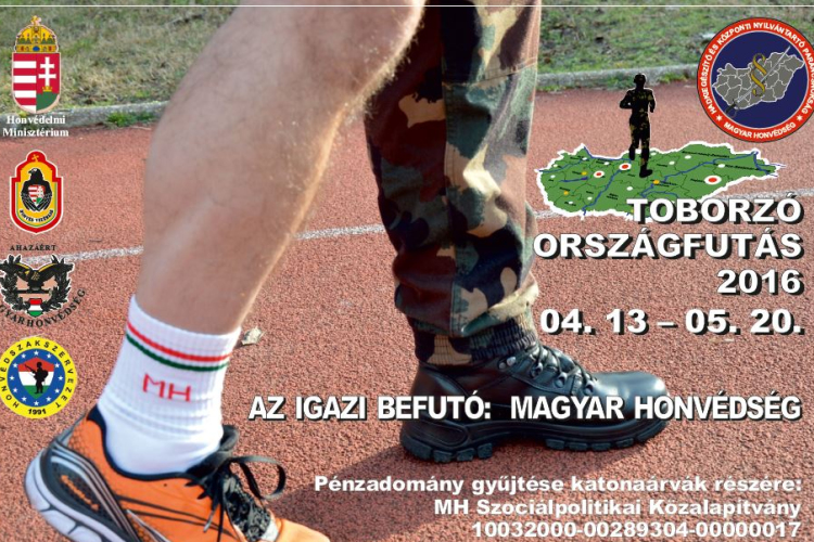 Esztergomot is érinti a katonás Országfutás