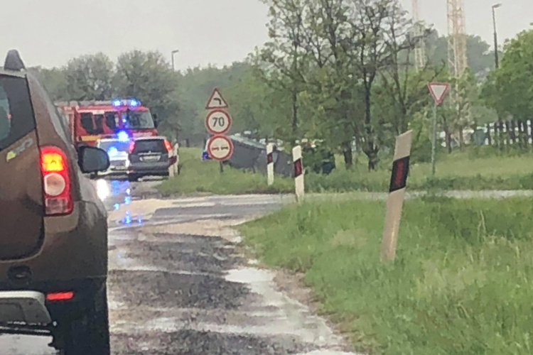 Baleset történt a Suzuki úton