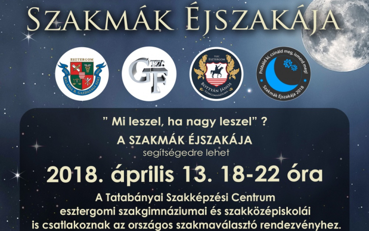 Szakmák Éjszakája Esztergomban