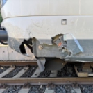 Csúnya látvány a vonat és autó balesete